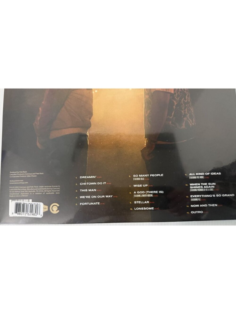 Common & Pete Rock "The Auditorium Vol. 1" Vinyl 2024 LE Sea Blue Variant - Picture 4 of 6